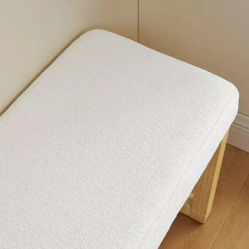 Panca per Scarpe con Struttura in Legno e Seduta Imbottita – Panca Contenitore da Ingresso