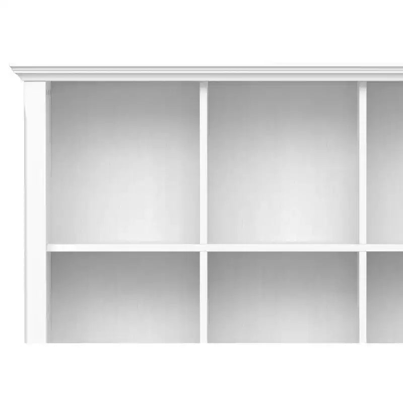 Libreria e Unità Contenitore a 9 Cubi in Legno Massello da 48" x 44" – Stile Transizionale