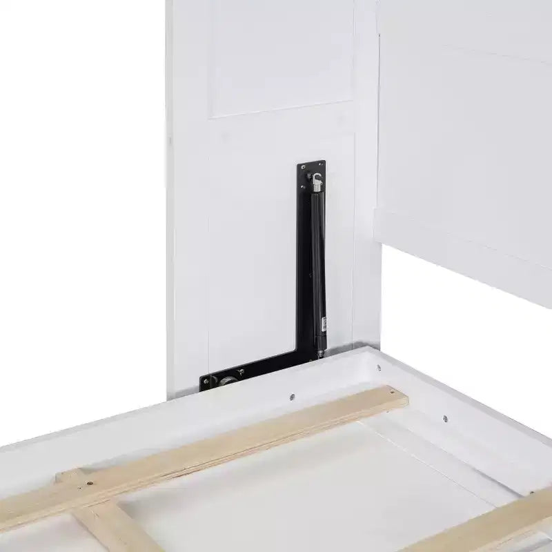 Letto a scomparsa matrimoniale standard – Armadio letto a muro grigio o bianco