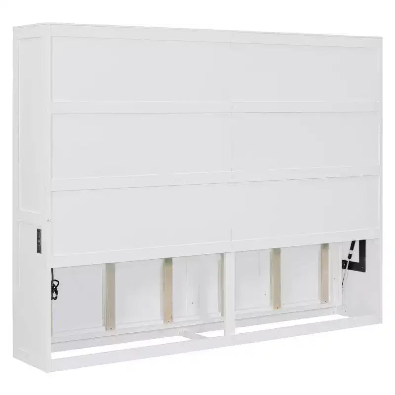 Letto a scomparsa matrimoniale standard – Armadio letto a muro grigio o bianco