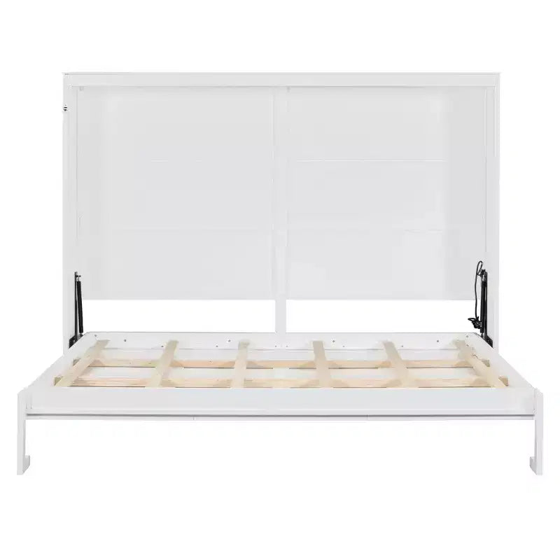 Letto a scomparsa matrimoniale standard – Armadio letto a muro grigio o bianco