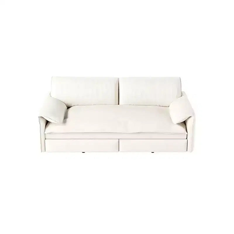 Divano letto matrimoniale Queen in velluto 3 in 1 – Divano convertibile estraibile da 66" con tasche laterali portaoggetti