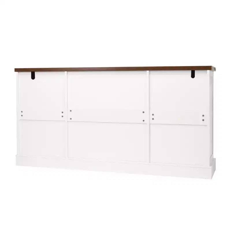 Mobiletto da fattoria da 160 cm con porta a battente – Nero o Bianco