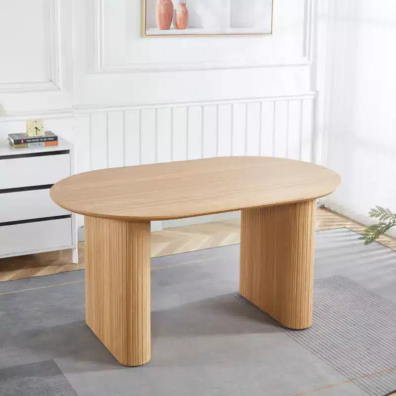 Tavolo da Pranzo Allungabile con Piano in MDF e Gambe in Metallo – Tavolo Moderno Espandibile