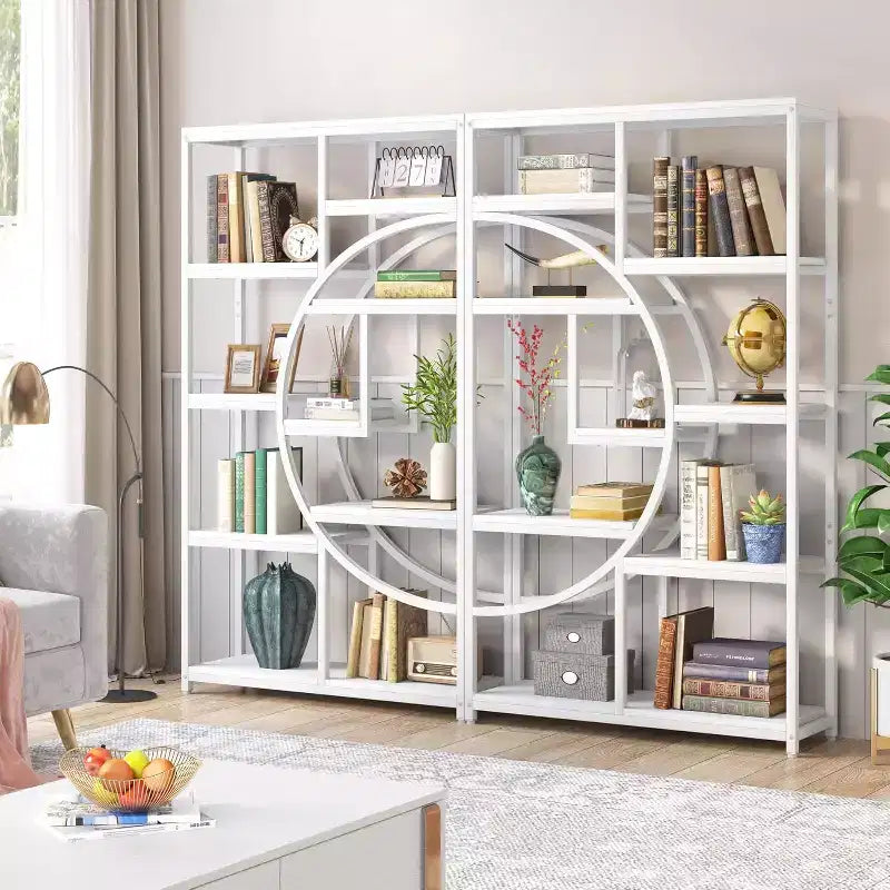Libreria Etagere Industriale a 5 Ripiani – Scaffale a Giorno per Esposizione