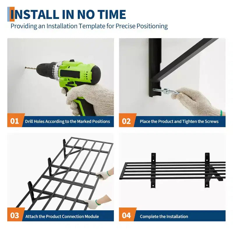 Confezione da 2 portatubi per garage 60x180cm – Scaffalatura resistente per garage