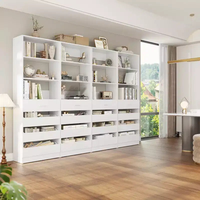 Dispensa alta 203 cm con cassetti – Mobiletto da cucina indipendente