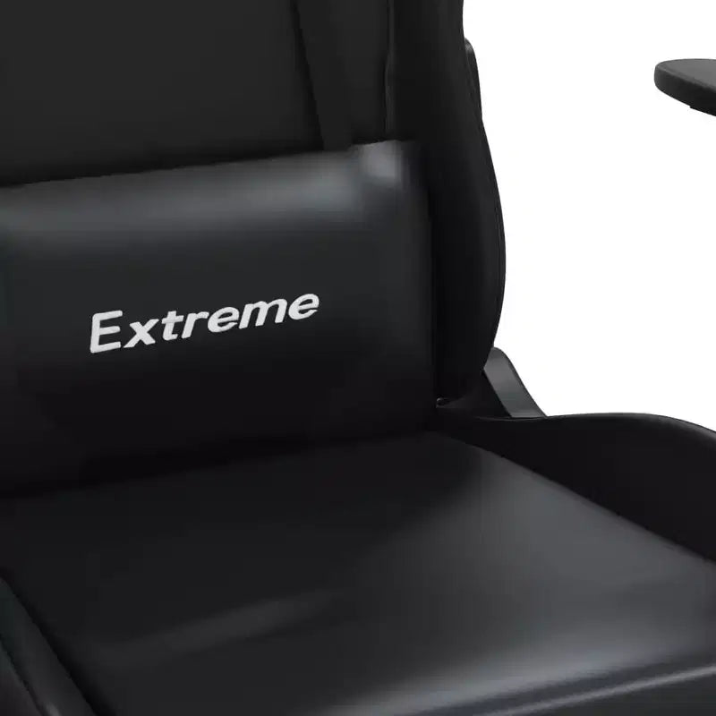 Sedia da gaming – Ecopelle nera e verde con altezza e reclinazione regolabili