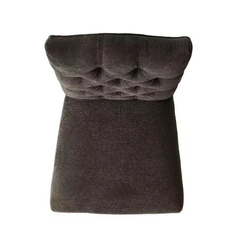 Set di 2 sedie da pranzo con schienale a corona – Sedie da pranzo con struttura in legno imbottita e rivestita