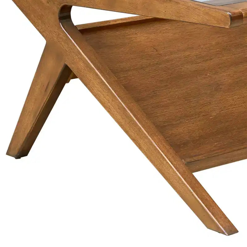 Sgabello/Pouf Scultoreo in Legno di Recupero – Seduta d'Appoggio e Poggiapiedi