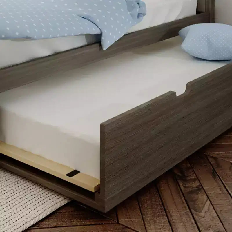 Struttura letto a rotelle singola con letto estraibile – Letto salvaspazio per bambini
