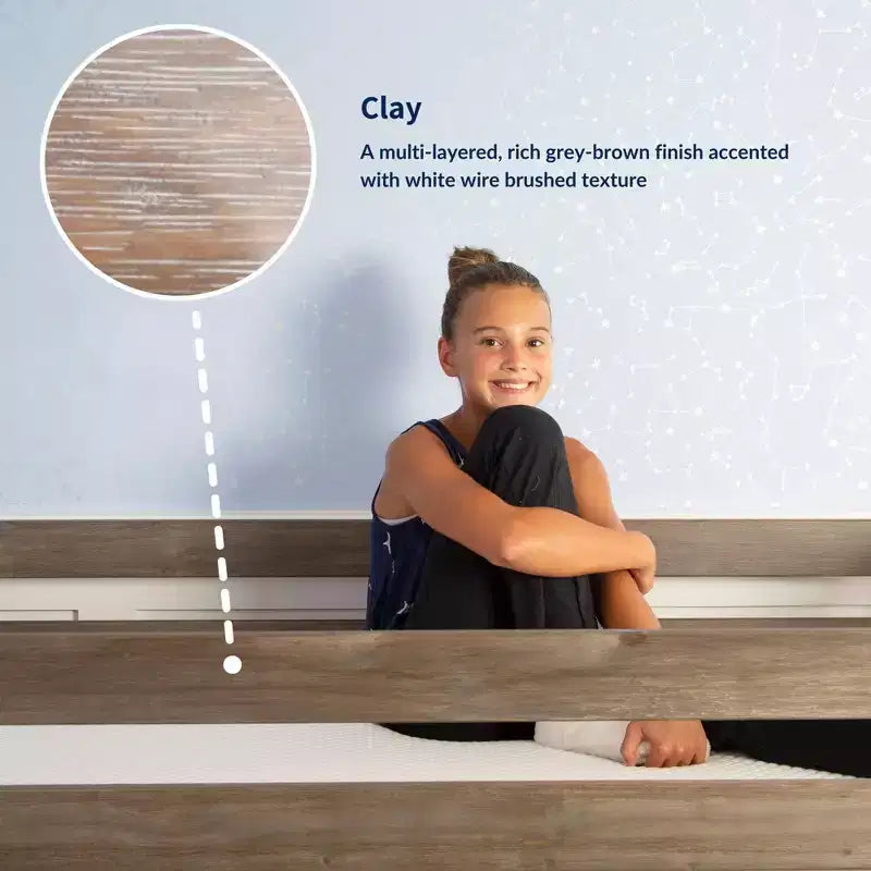 Struttura letto a rotelle singola con letto estraibile – Letto salvaspazio per bambini