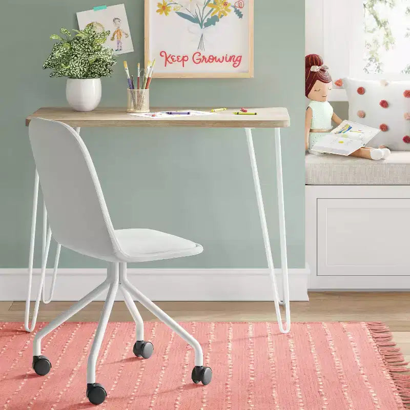 Comodino a LED con Piano in Vetro – Tavolino Moderno da Notte in Legno con Luci a LED